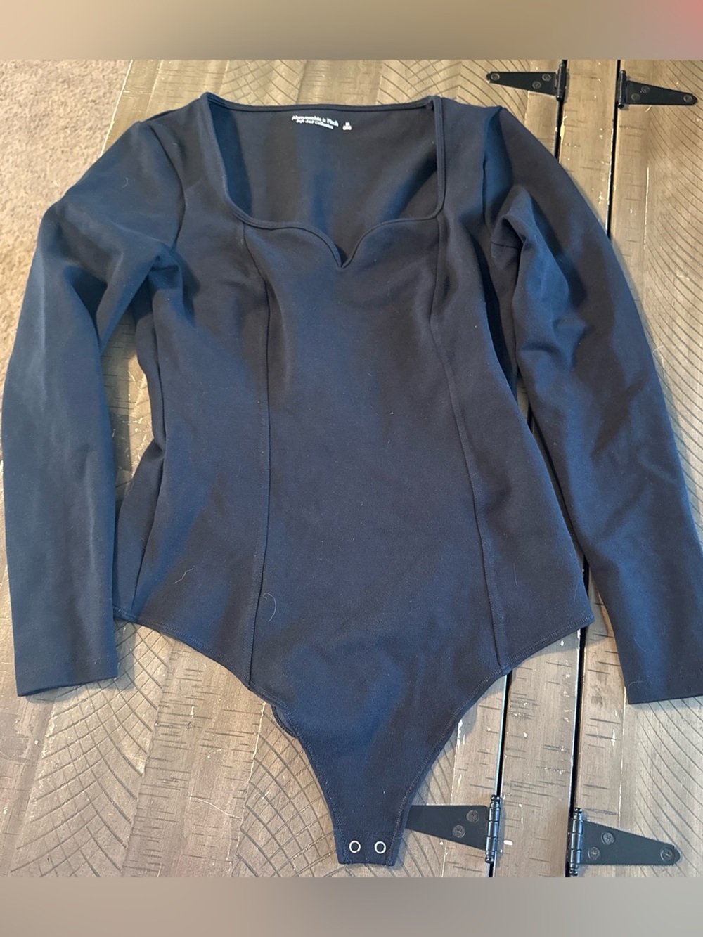 Long Sleeve Black Women’s One-Piece Bodysuit